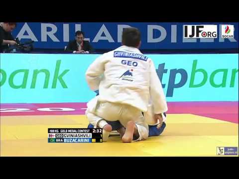 Judo 2016 Grand Prix Samsun: Gviniashvili (GEO) - Buzacarini (BRA) [-100kg] final