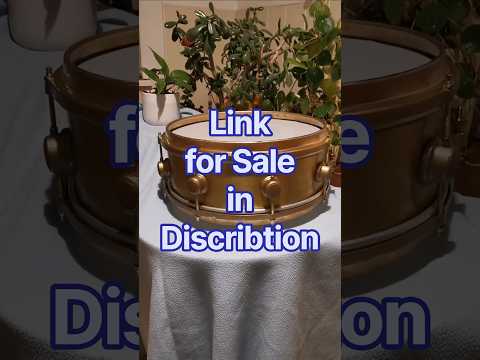 Restored Marching Brass Snare Drum - 1940s - Messing image 17