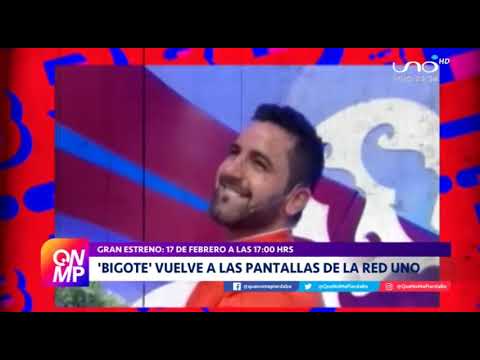 SCZ: “Bigote” retorna a las pantallas de la red uno