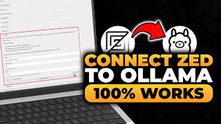 How Connect Zed To Ollama (100% WORKS) | FAST & EASY | NO Yapping, To The Point!