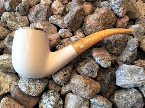 ein Traum in weiß......die Meerschaumpfeife