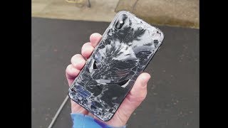 broke the iphone X in the first 10 minutes... (crying)