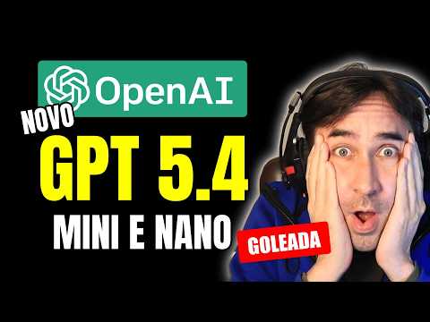 NOVO Chat GPT 5.4 Mini e Nano da OpenAi Surpreendem e Dão Uma Goleada no Vibe Codinng