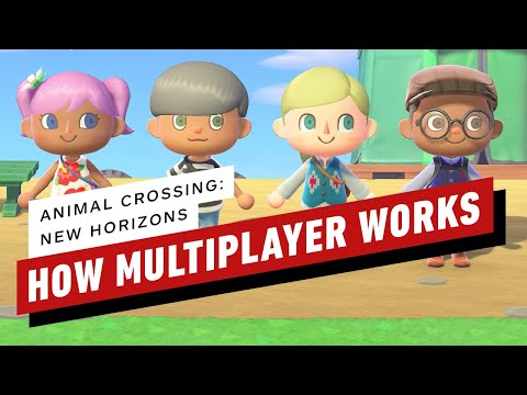 How Multiplayer Works in Animal Crossing: New Horizons