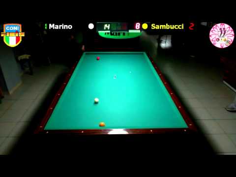 Marino vs Sambucci - Semifinale 1ª Prova BTF 2015/2016 CSB President Frosinone - 30/31 Gennaio 2016