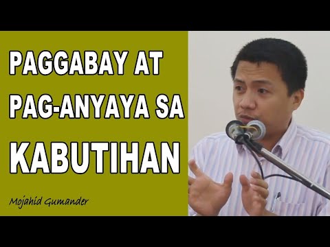 11-7-1 PAGGABAY AT PAG-ANYAYA SA KABUTIHAN AT HUWAG TAYONG MANAKIT SA KAPWA