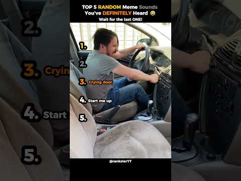 Top 5 RANDOM Meme Sounds You’ve DEFINITELY Heard 😂 | Viral Meme Sounds in 2025