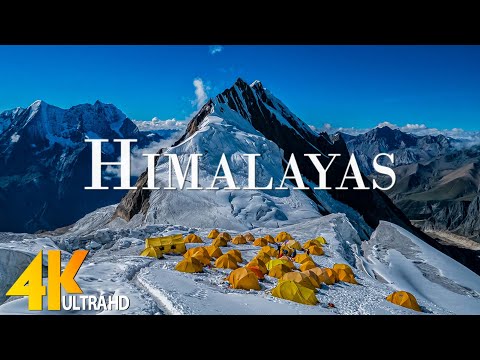 Himalayas 4K - Inspiring Cinematic Music With Scenic Relaxation Film - Amazing Nature
