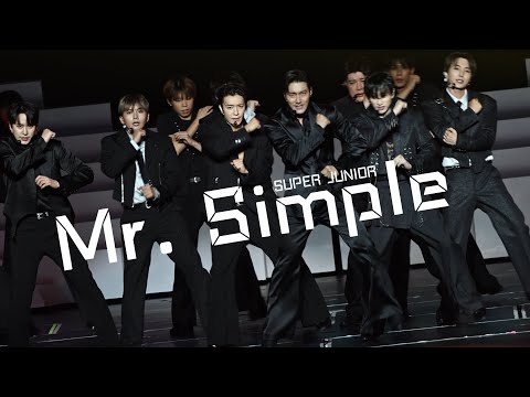 [4K] 《Mr. Simple》Super Junior SUPERSHOW10 in Hong Kong 