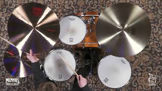 Video thumbnail for Paiste 19" 2002 Thin Crash Cymbal - 1468g (1061219-1022721J) by Memphis Drum Shop
