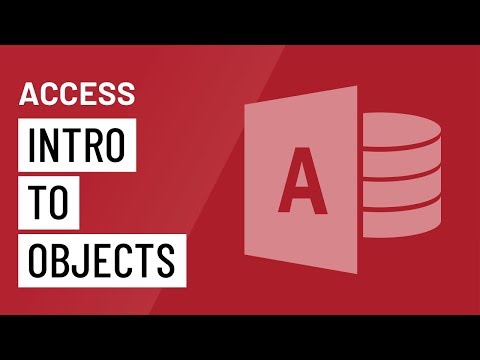 Access Introduction to Objects