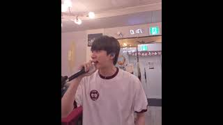 Download lagu Jin doing 'I'll be there' vocal practice in his weverse live!✨||#Jin #Shorts mp3