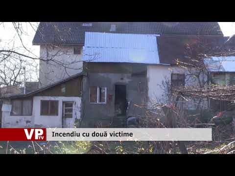 Incendiu cu două victime