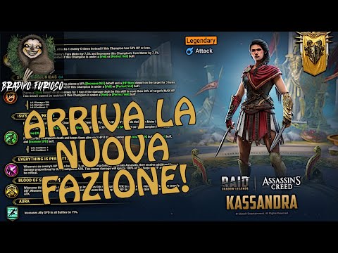 AC Odyssey's Kassandra Arrives with New Faction! | Raid: Shadow Legends