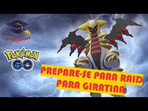 RAID GIRATINA - POKÉMON GO - Prepare se