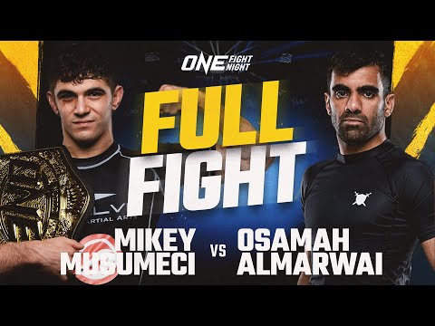 Mikey Musumeci vs Osamah Almarwai full fight