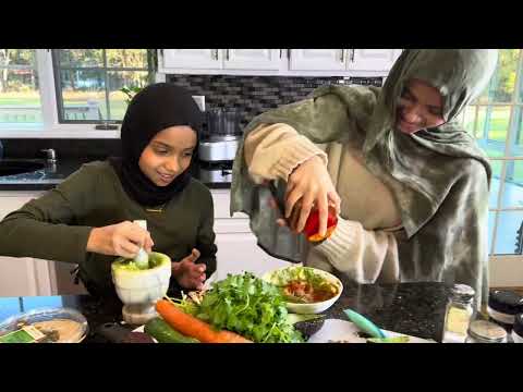 🌱🪴 Maryam and Fatima Masud made plant based Sandwich Cake for the 3ZERO Eat4Environment Challenge