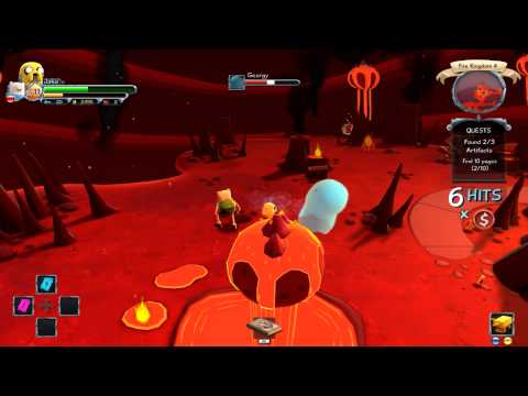 Yoky Plays - Finn and JAKE'S EpicQuest - Pages Pages Everywhere - EP 11