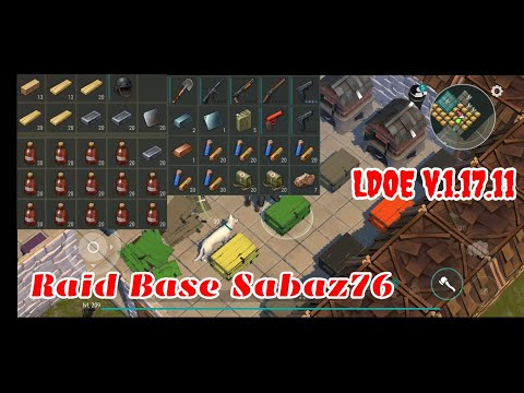 LDOE Raid Sabaz76 | Suicide Trick | Last Day on Earth v.1.17.11