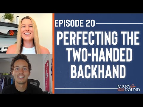 How to Enhance Your 2-Handed Backhand In Pickleball 💯 | MaryGoRound