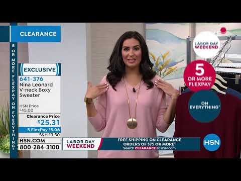HSN | Fashion & Accessories Clearance 08.29.2019 - 09 AM