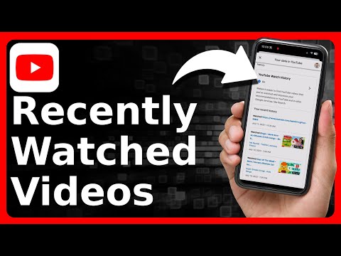 How To See Recently Watched Videos On YouTube