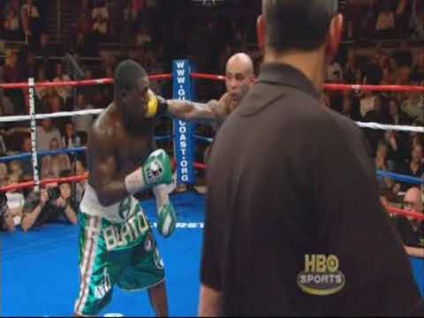 Andre Berto-Luis Collazo 2009-01-17 highlights boxing video