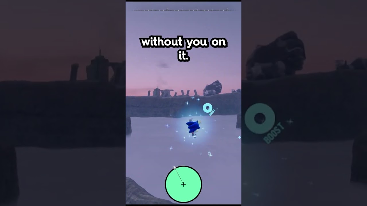 Sonic Frontiers Speedrun Tricks: Shield Escape Skip