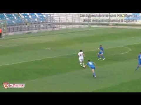 ПМФЛ - 27. коло (БЕЛАСИЦА - СИЛЕКС 0-1) Гол на Додев