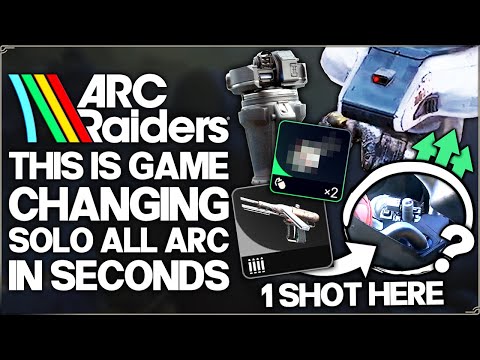 Arc Raiders - This is OP - New FASTEST Way to Kill ALL Arc With Cheap Guns - Best Easy Farm Guide!