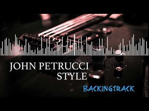John Petrucci Style Backingtrack A Minor | Metal Rock Power Ballad (95 bpm)