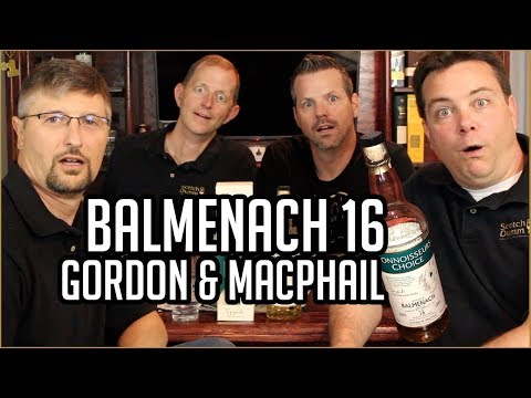 Balmenach 16 Year Gordon and Macphail  -  Speyside Single Malt Scotch Whisky Review #168