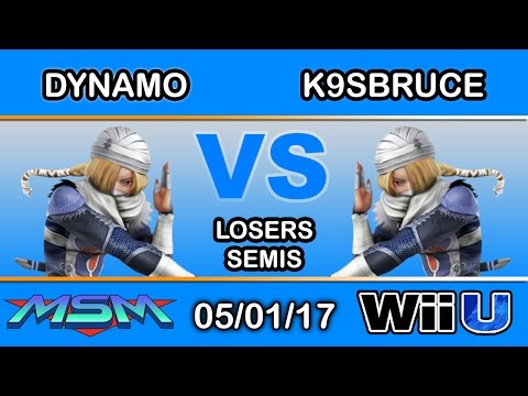 MSM 95 - 2S | Dynamo (Sheik) Vs. MF LH | K9sbruce (Sheik) Losers Semis - Smash Wii U