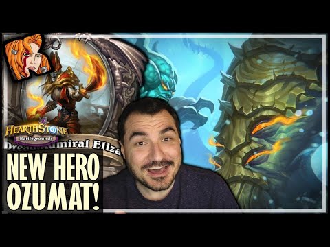 NEW HERO OZUMAT! - Hearthstone Battlegrounds