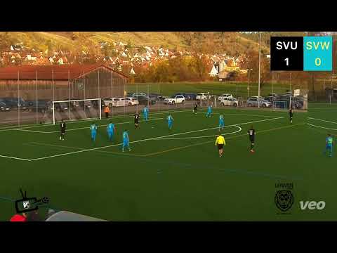 SV Unterjesingen - SV Wendelsheim 1:2 (14. Spieltag, Kreisliga A3, Saison 23/24)