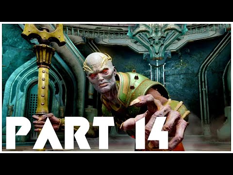 DOOM ETERNAL - Walkthrough Gameplay Part 14 - GLADIATOR BOSS FIGHT (No Commentary)