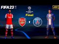 FIFA 23 - ARSENAL vs. PSG - UEFA Champions League Final 2022/23 - PS5™ [ 4K ]