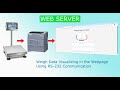 How To Connect Weighing Scale Data To Web Server Through Rs 232 In Minutes