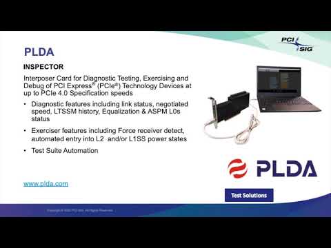 PCI Express Product Wall Showcase - Test Solutions