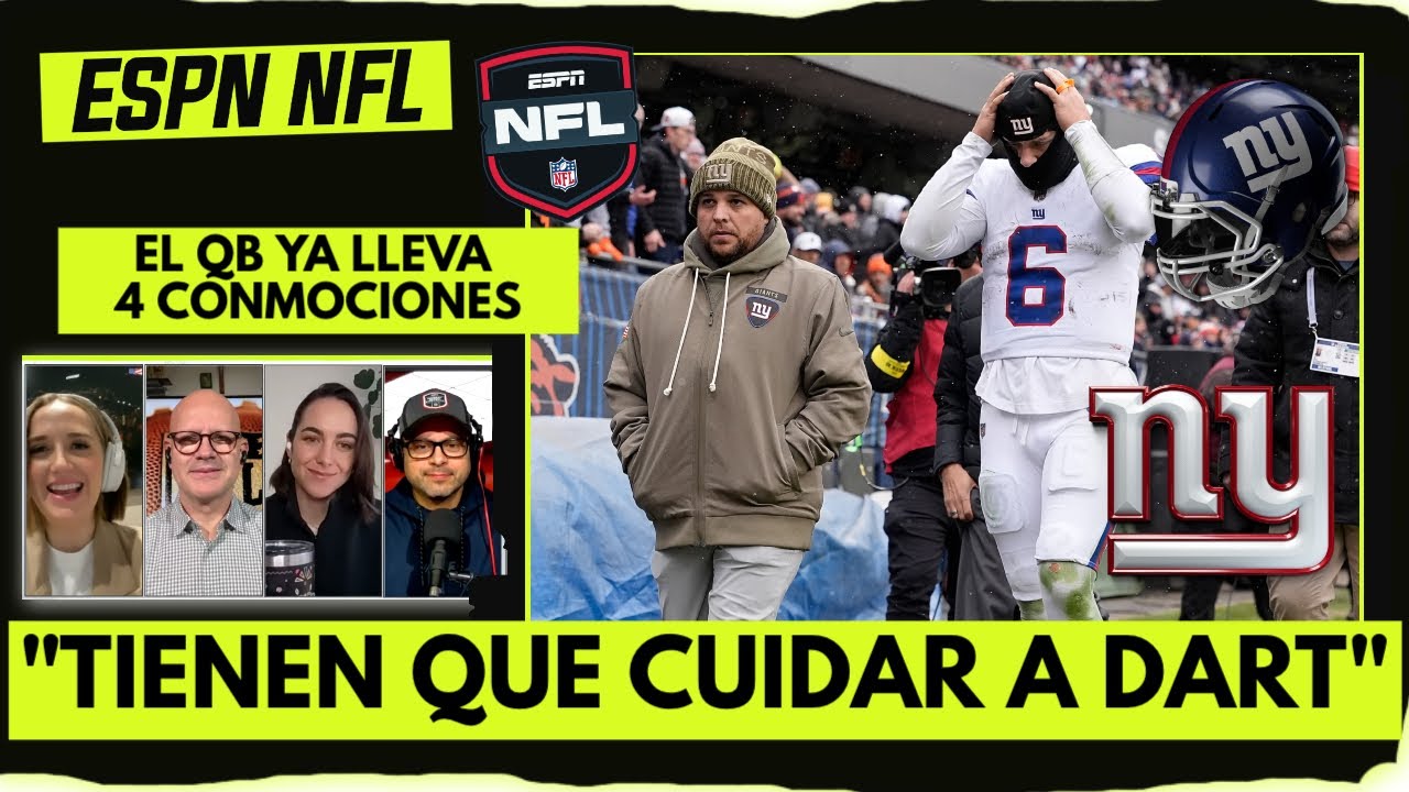 NEW YORK GIANTS despide a Daboll, pero PREOCUPA más las CONMOCIONES de Jaxson Dart | ESPN NFL