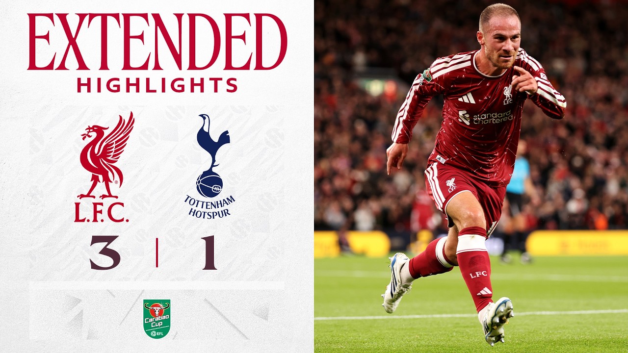 Extended Highlights: Super Goals from Szoboszlai, Mac Allister & Gakpo!  Liverpool 3-1 Tottenham