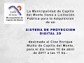 MIRA EL SPOT PUBLICITARIO LICITACION EQUIPO DIGITAL CINE