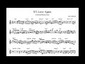 If I Love Again - Clifford Brown transcription in Bb