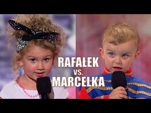 Rafał vs. Marcelka! The youngest participants in the program! [Got Talent!]
