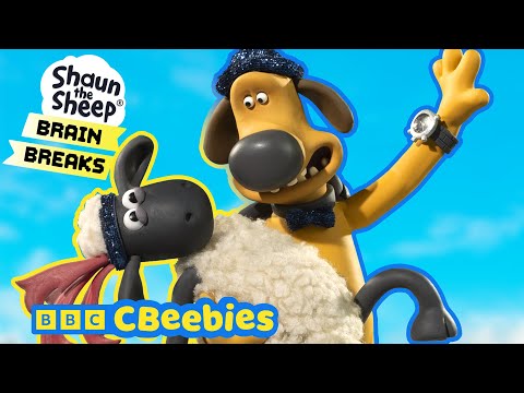 Spot The Difference | Shaun The Sheep Brain Breaks | CBeebies