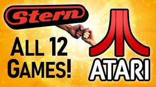 Atari Acquires Rights to a Dozen '80s Stern Arcade Games - SEE THEM ALL!