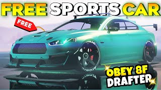 GTA 5 Online How to Claim & Get FREE Sports Car Obey 8F Drafter
