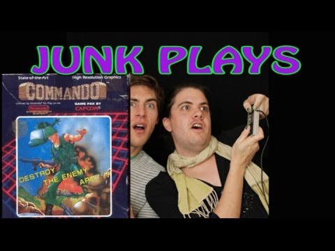 Commando NES: General Issue Glitches - JUNK PLAYS