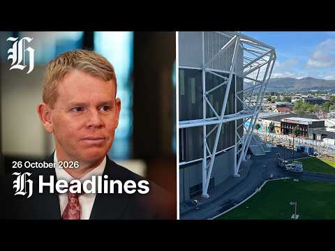 Thumbnail for NZ Herald Afternoon Headlines | Monday, October 26, 2026