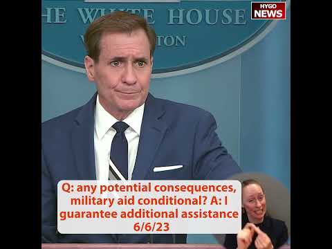 Q: Any Potential Consequences? Military Aid Conditional? A: "I Guarantee Additional Assistance"